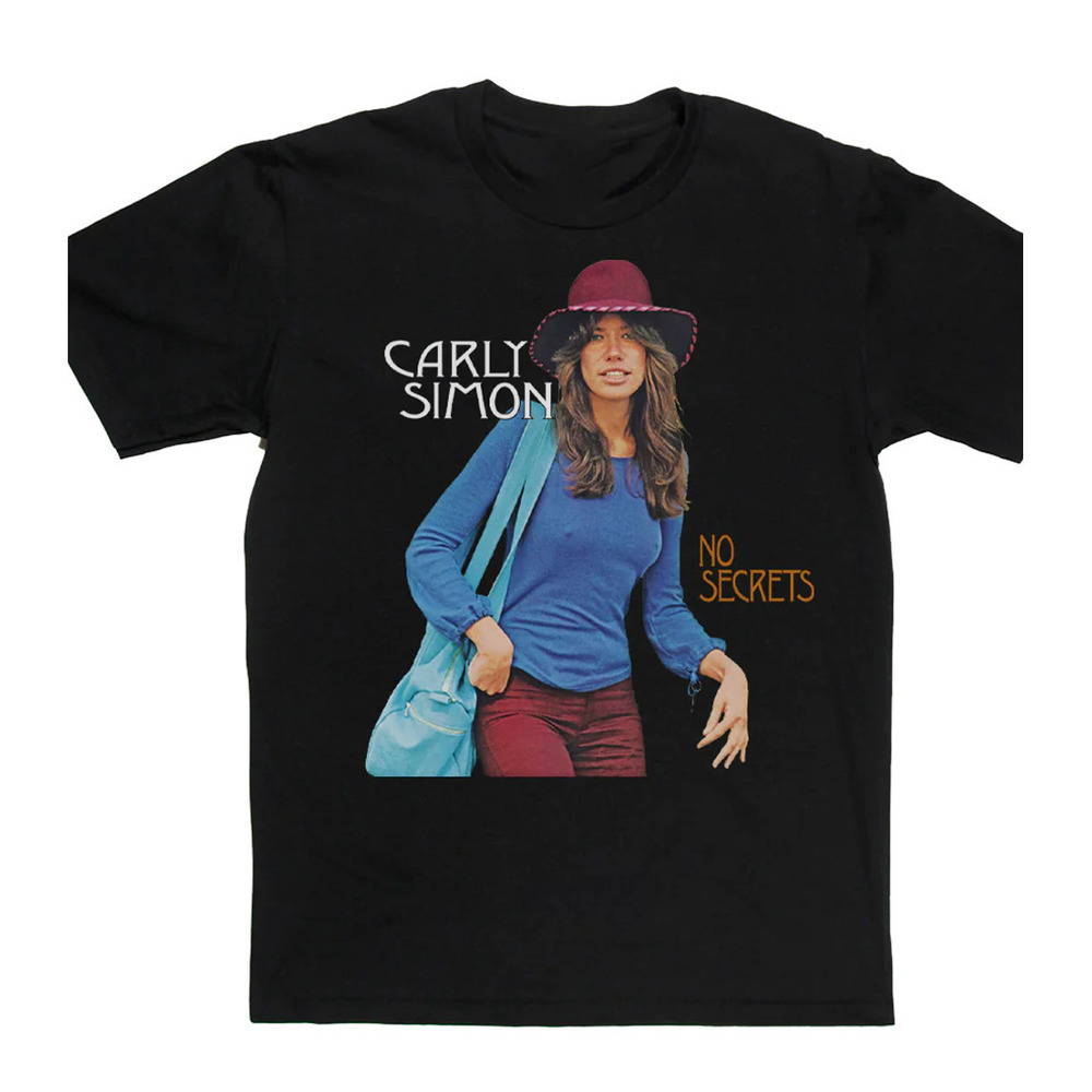 Carly Simon ALBUM No Secrets T-shirt